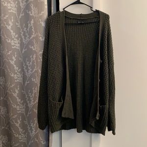Chunky Forest Green Sweater